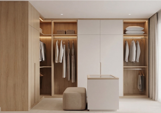 Гардеробная Вудлюкс