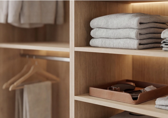 Гардеробная Вудлюкс