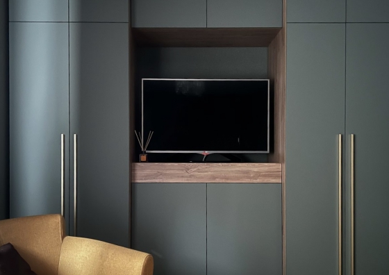 Проект кухни «ЭНЛИ» Premier Dark Creen